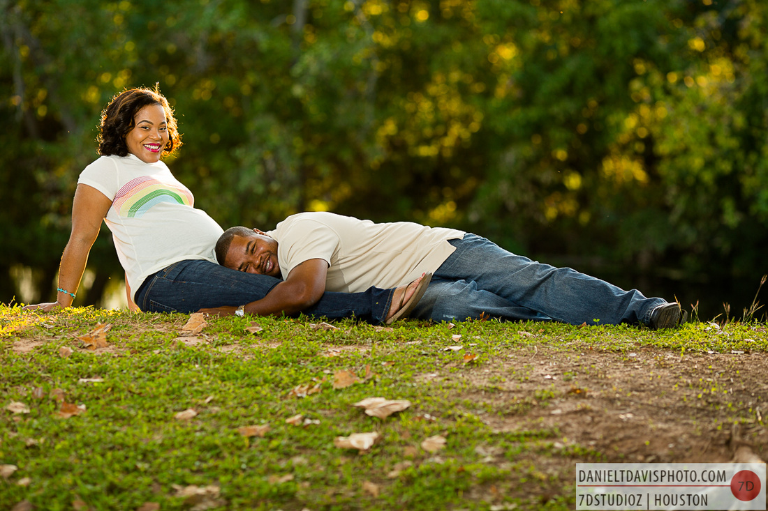 Sugarland Maternity Photos Oyster Creek Park