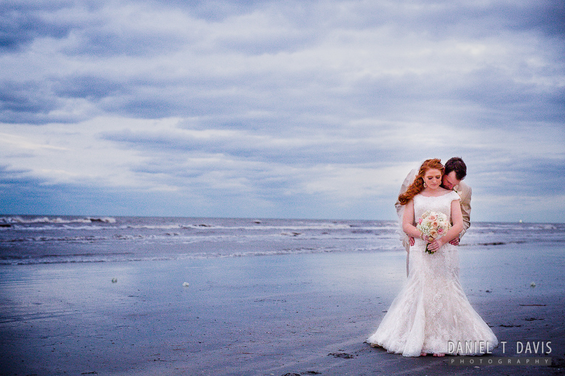 Galveston Beach Wedding Photos