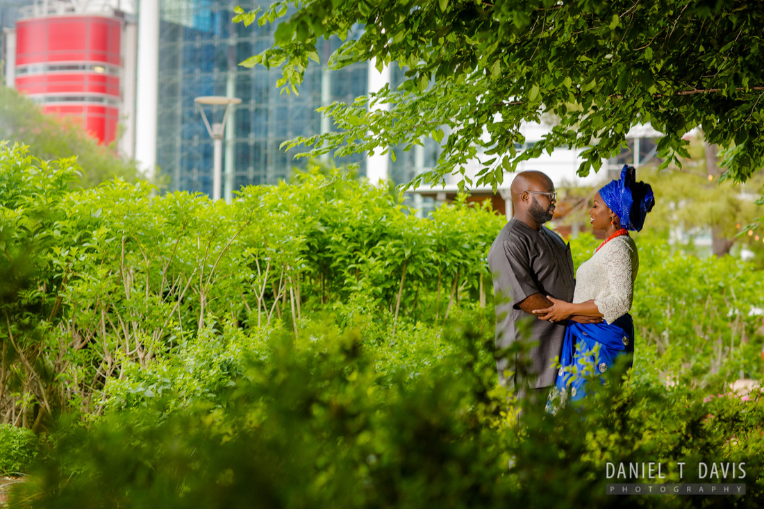 Traditional Nigerian Engagement Photos in Houston
