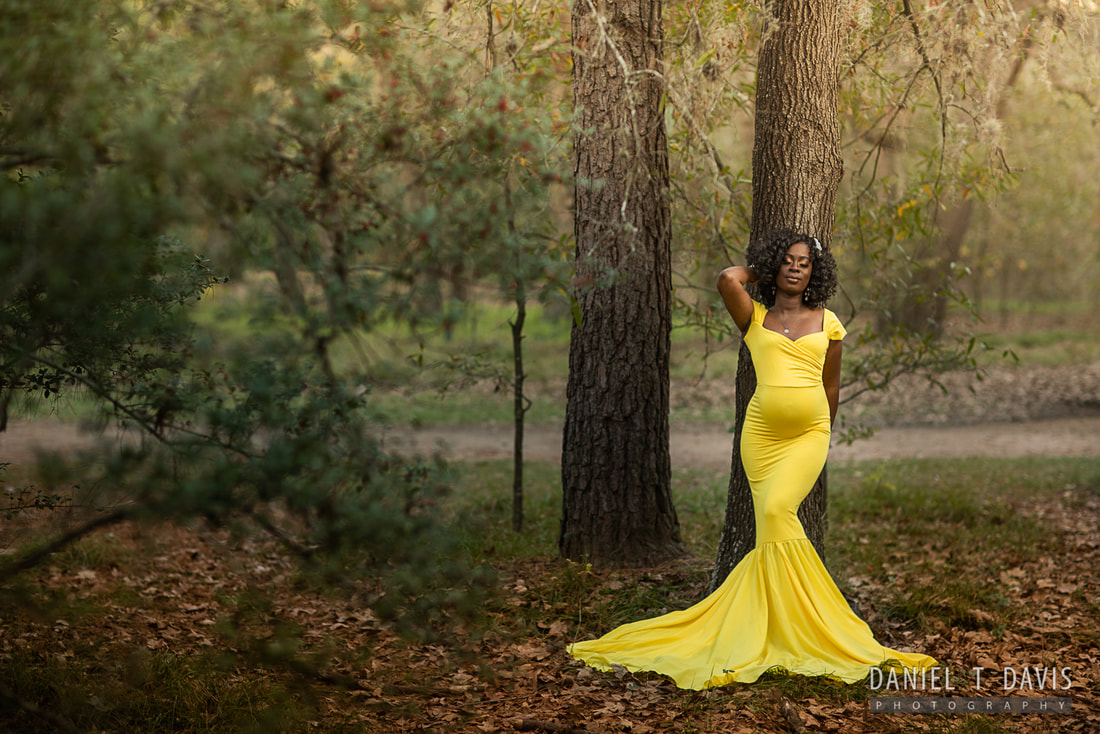 African American Maternity Photos in Houston