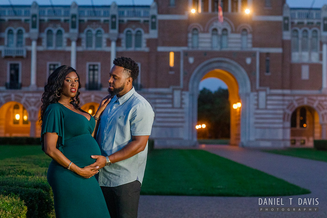 African American Maternity Photos in Houston