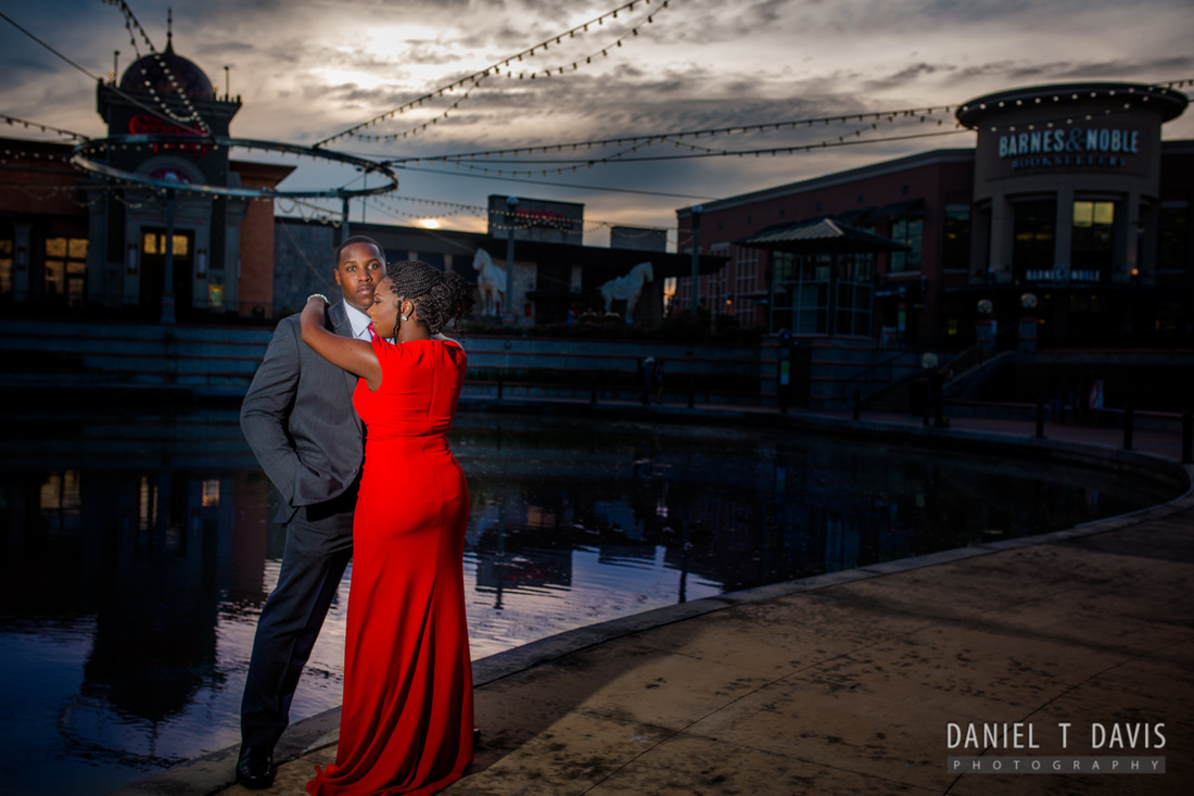The Woodlands Mall Engagement Photos