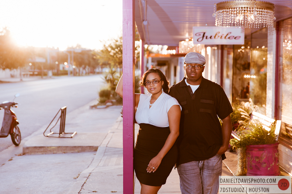 Houston Heights Engagement Photos