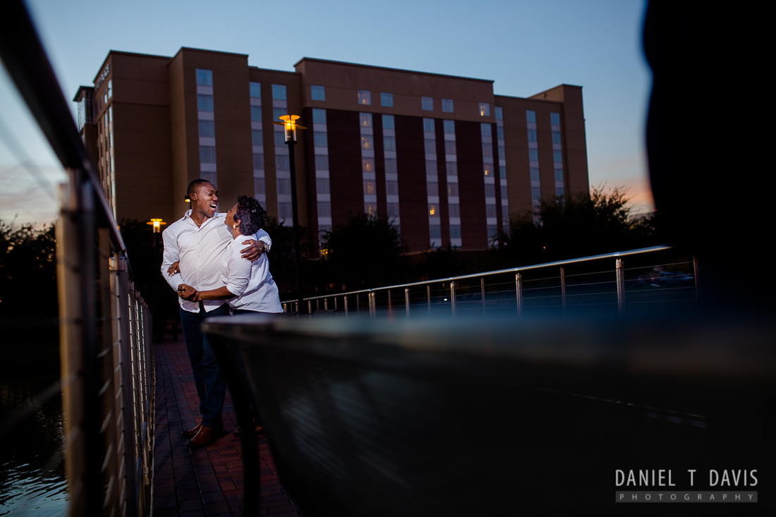 Sugarland Town Center Engagement Photos