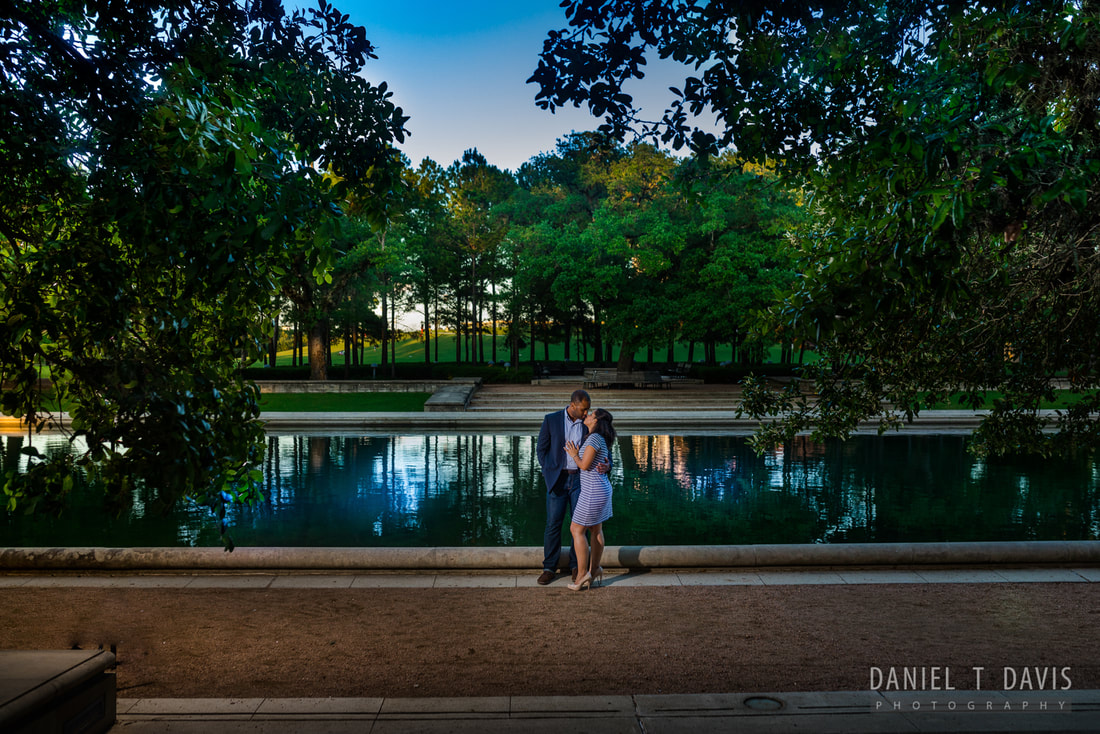Hermann Park Engagement Photo Locations in Houston
