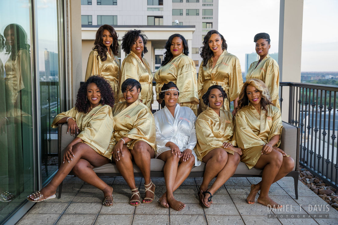Bridesmaids Robes in Houston